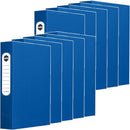 Marbig Box File Button Closure 60mm A4 Blue Box 10