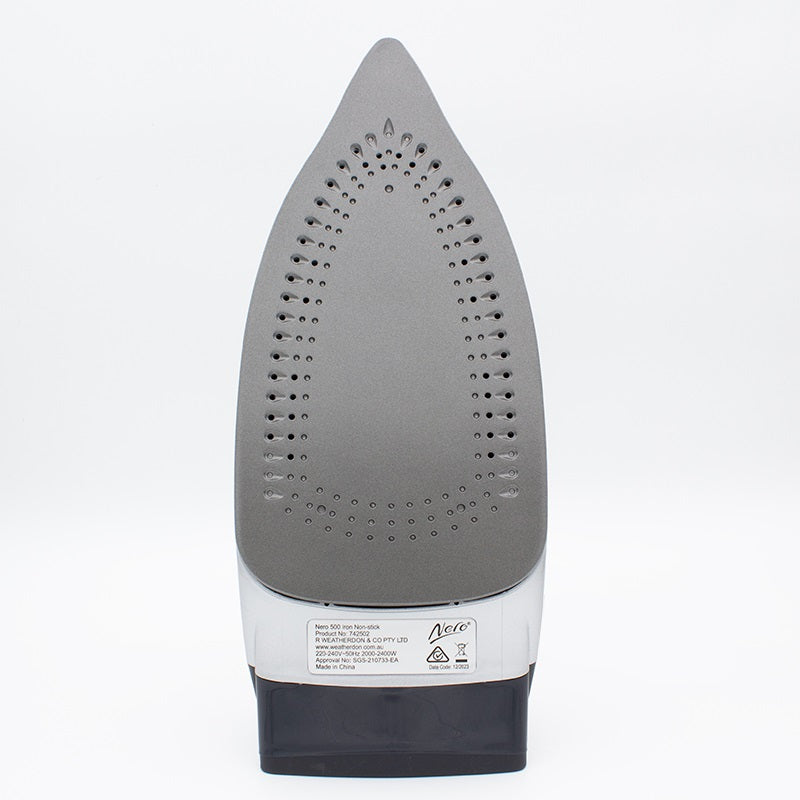 Nero 500 Steam/Dry Iron Stainless Steel Auto-Off 2400W