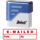 Deskmate Pre-Inked Stamp Emailed Date And By Red 0273460 - SuperOffice