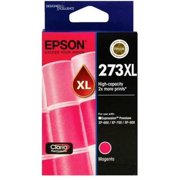 Epson 273XL Ink Cartridge High Yield Magenta C13T275392 - SuperOffice