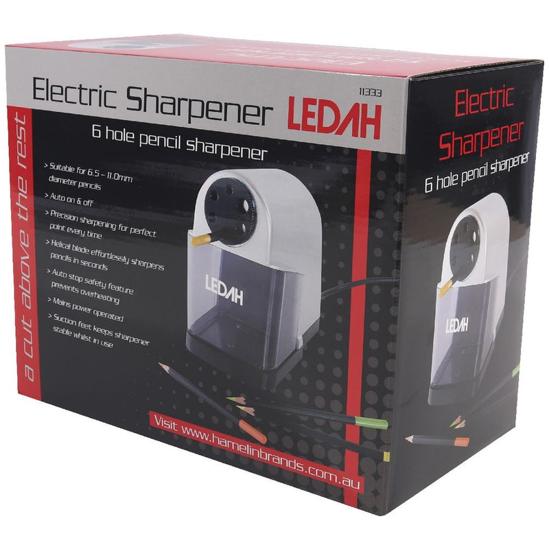 Ledah 11333 Multi Hole Electric Pencil Sharpener