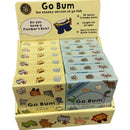 Go Bum Display 6x Go Gum Original 6x Go Bum Animals