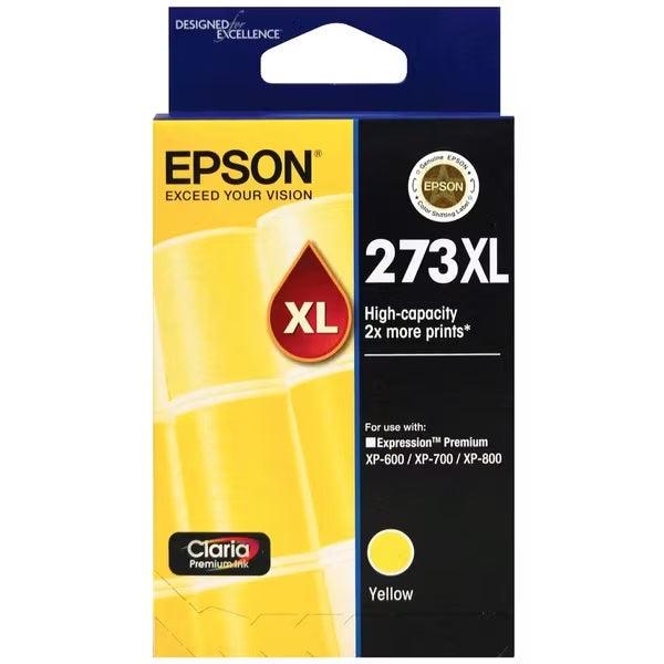 Epson 273XL Ink Cartridge High Yield Yellow C13T275492 - SuperOffice