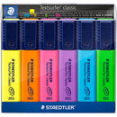 Staedtler Textsurfer Classic Highlighters Pack 6 Wallet