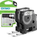 DYMO D1 Label Tape LabelManager 12mmx7m Black on White 2 Pack