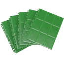 Gamegenic Sideloading 18 Pocket Pages Display Green