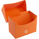 Gamegenic Side Holder Holds 80 Sleeves Deck Box Orange Cards