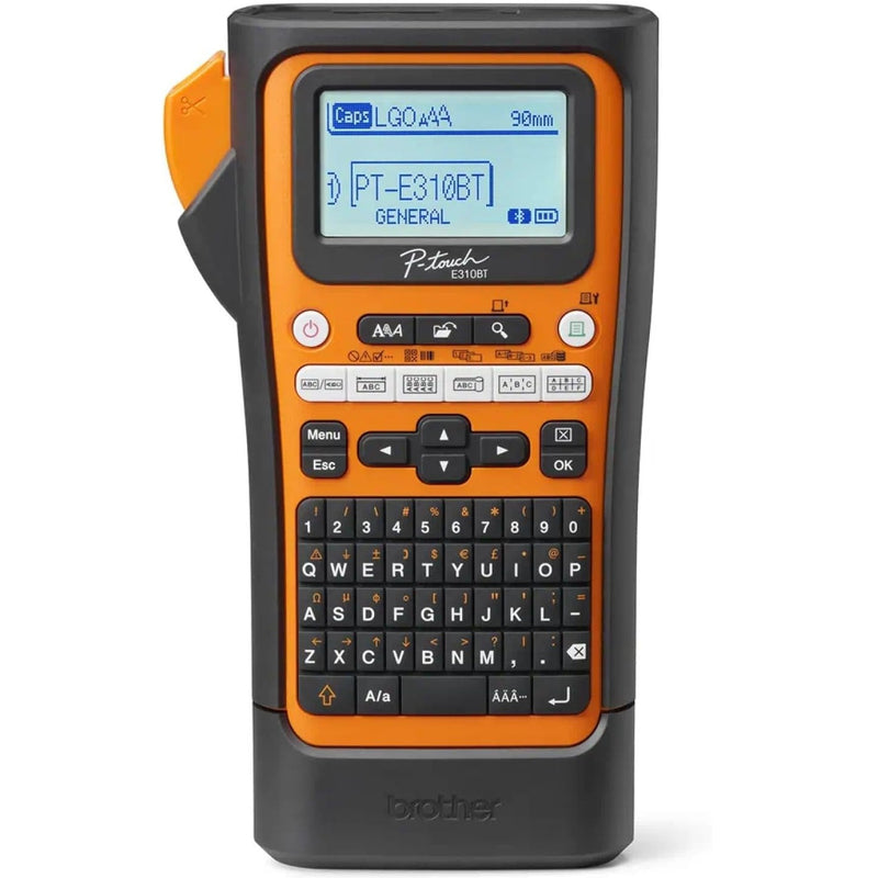 Brother PT-E310BTVP P-Touch Portable Industrial Label Printer Bluetooth USB-C Hard Case Starter Set