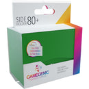 Gamegenic Side Holder Holds 80 Sleeves Deck Box Green Cards
