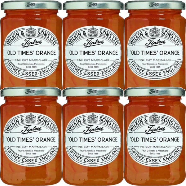 Tiptree Old Times Orange Marmalade 340g 6 Pack Bulk
