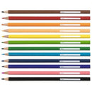 Texta Coloured Standard Pencils 2.8mm Pack 12