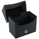 Gamegenic Side Holder Holds 80 Sleeves Deck Box Black Cards