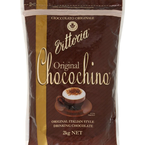 Vittoria Original ChocoChino Drinking Chocolate Italian Style 2kg Bulk Bag