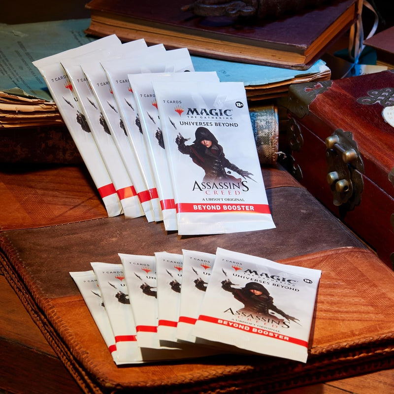 Magic the Gathering Assassins Creed Beyond Booster Box Display 24 Packs Trading Card Game