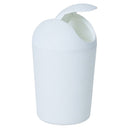 Compass Bullet Bin 8L Litre Flip Lid White