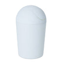 Compass Bullet Bin 8L Litre Flip Lid White