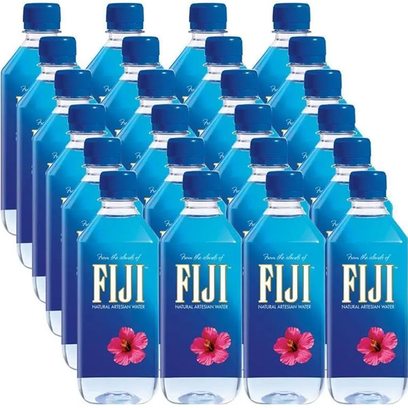 FIJI Natural Artesian Water 24 Pack of 500mL Bottle Carton Box Bulk