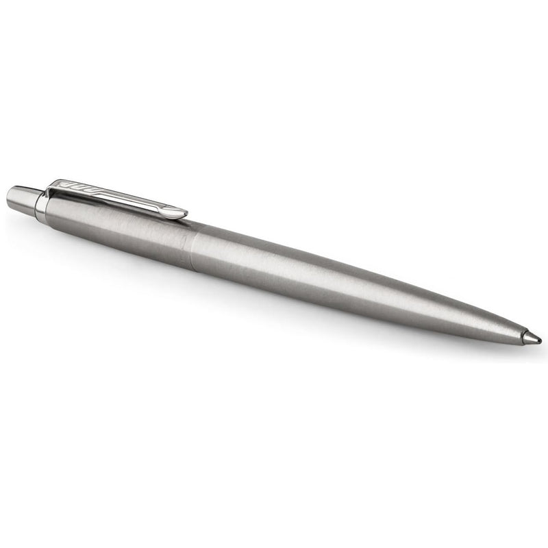 Parker Jotter Ballpoint Pen Stainless Steel Chrome Trim Gift Box
