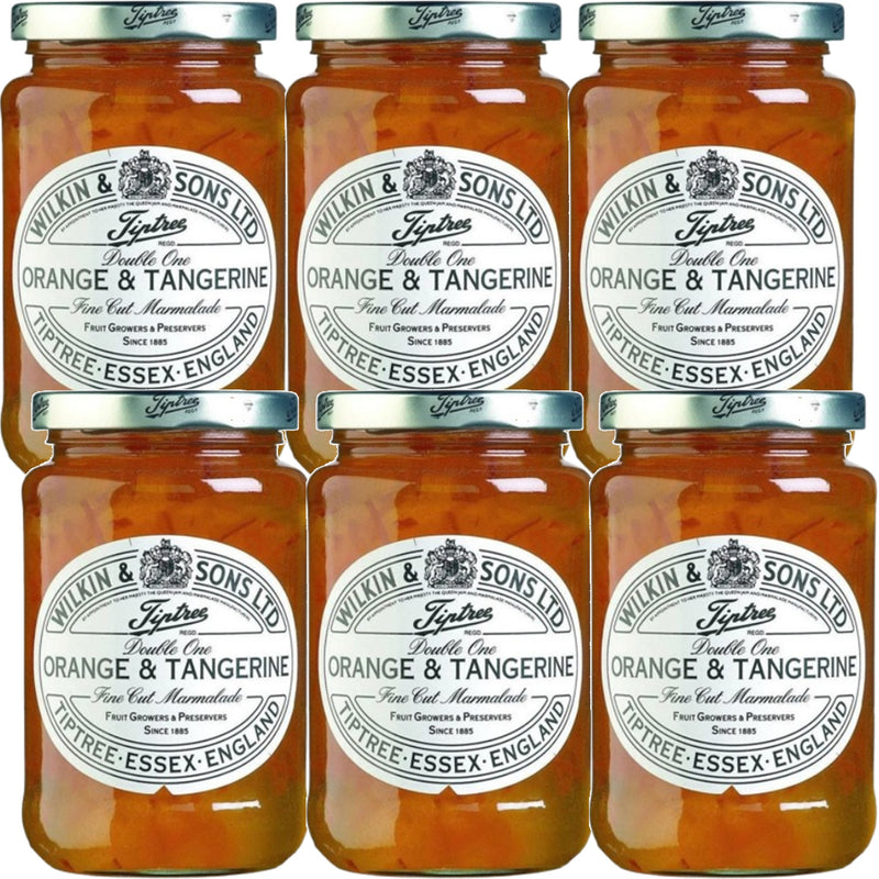 Tiptree Double One Orange & Tangerine Marmalade 340g 6 Pack Bulk
