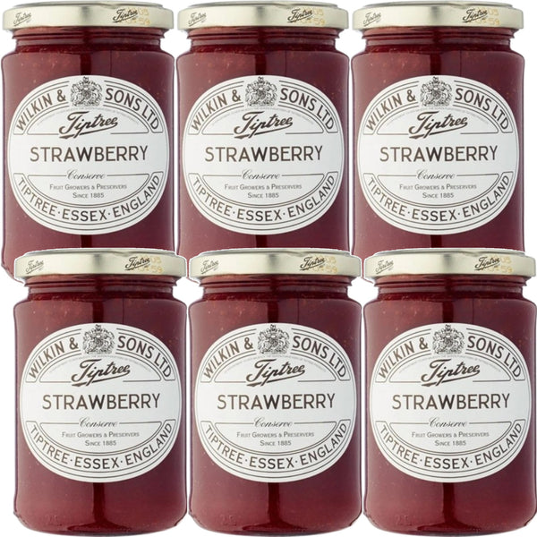 Tiptree Strawberry Conserve 340g 6 Pack Bulk