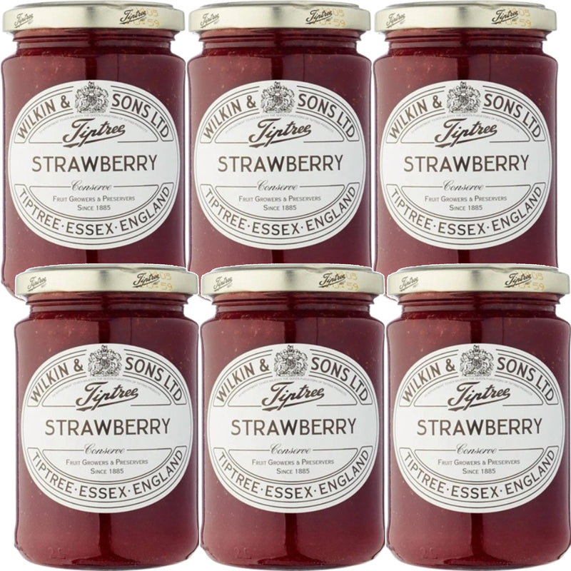 Tiptree Strawberry Conserve 340g 6 Pack Bulk