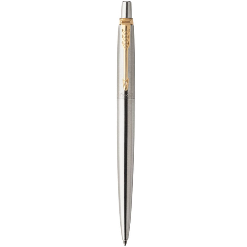 Parker Jotter Ball Point Pen Gold Trim Gift Box Set