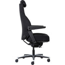 Buro Maverick 24/7 Controller Chair Heavy Duty With Arms Fabric Black