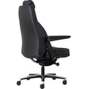 Buro Maverick 24/7 Controller Chair Heavy Duty With Arms Leather Black