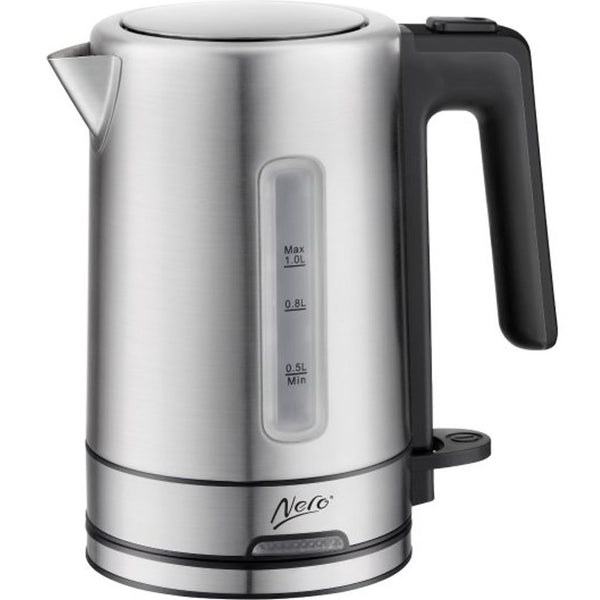 Nero Select Brushed Stainless Steel Kettle 1L