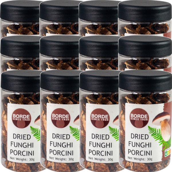 Borde Dried Porcini 30g 12 Pack Bulk
