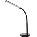 Nero Black Flexi LED Lamp Desk Light with Wireless Charging Pad for Phone
