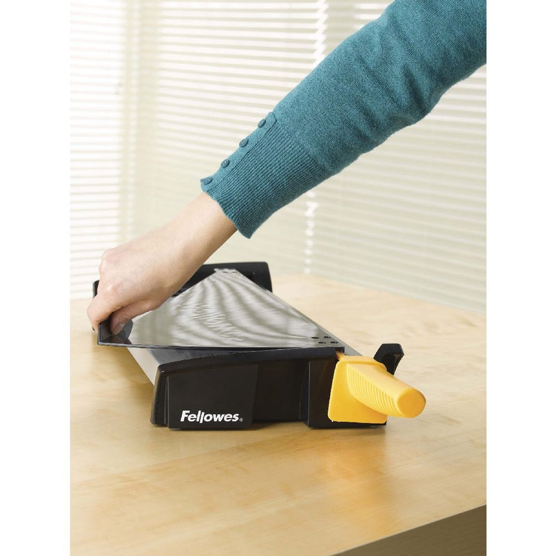 Fellowes Fusion Rotary Guillotine 10 Sheet A4 Black/Silver