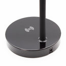 Nero Black Flexi LED Lamp Desk Light with Wireless Charging Pad for Phone