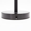 Nero Black Flexi LED Lamp Desk Light with Wireless Charging Pad for Phone