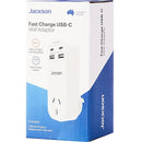 Jackson USB + USB-C Charger Wall Adapter Extender 4 Ports