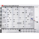 Sasco 2024-2025 Wall Planner Calendar Financial Year 870x610mm