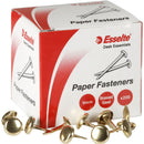 Esselte Paper Fastener 9mm Silver Box 200