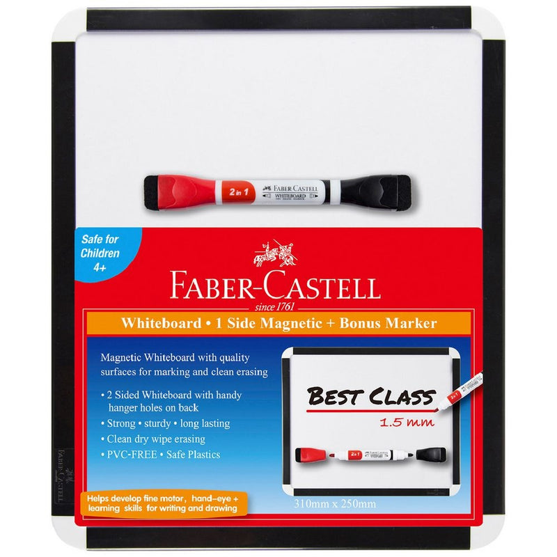 Faber-Castell Whiteboard Small Lap Kids With Bonus Marker