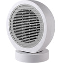 Nero Globo Oscillating Fan Heater 2000W Cool Warm Hot Adjustable Euro Design
