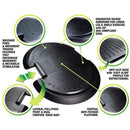 Floortex Anti-Fatigue Mat 5000 660x900mm Black