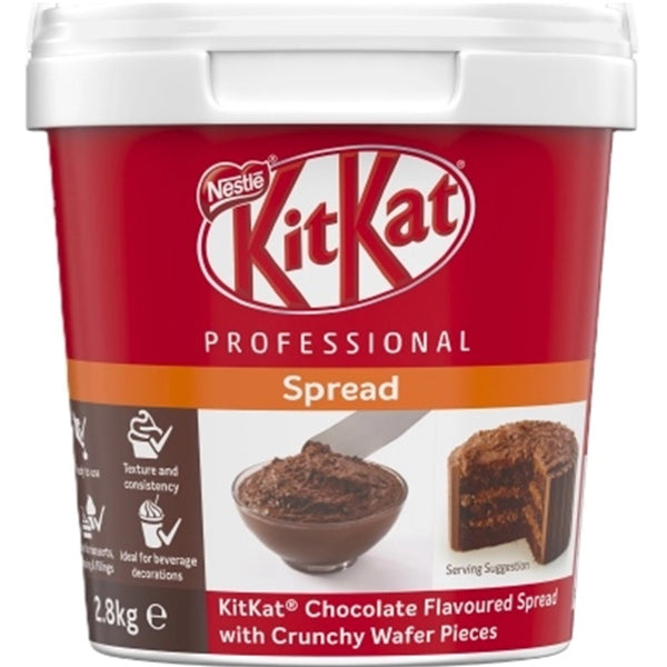 Nestle KitKat Kit Kat Professional Chocolate Spread 2.8kg Tub Bulk Size