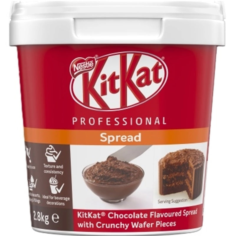 Nestle KitKat Kit Kat Professional Chocolate Spread 2.8kg Tub Bulk Size