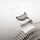 Nero Globo Oscillating Fan Heater 2000W Cool Warm Hot Adjustable Euro Design