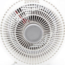 Nero Globo Portable Fan Heater 2000W Cool Warm Hot Adjustable Euro Design
