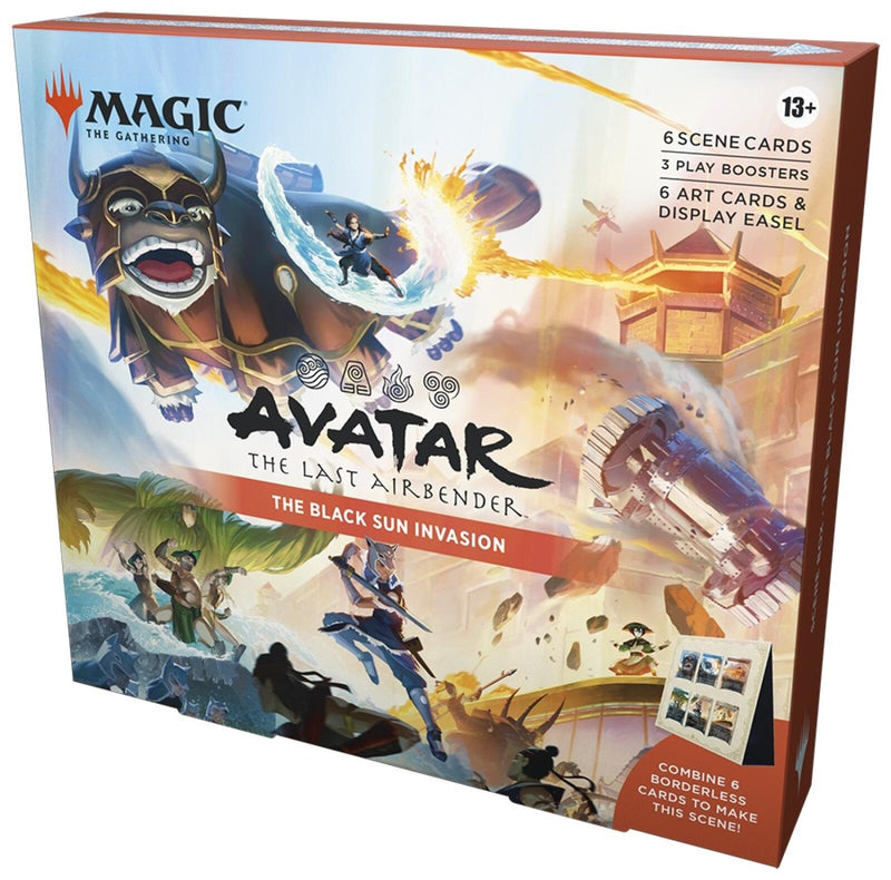 Magic the Gathering Avatar Last Airbender Black Sun Invasion Scene Box Cards Boosters Display