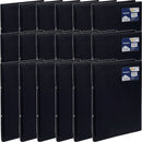Marbig Flexibinder 2 Ring Binder Folder 20mm A4 Black
