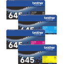 Brother TN645 Set Toner Ink Cartridge Genuine Black/Cyan/Magenta/Yellow TN-645