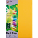 Quill Board Paper 210GSM A4 Sunshine Yellow Pack 50