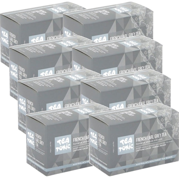 Tea Tonic Individually Wrapped Envelope Tea Bags French Earl Grey 160 Pack Bulk