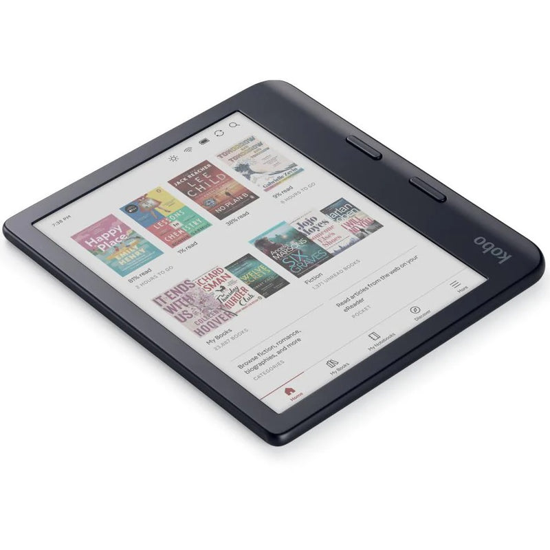 Kobo Libra Colour eBook Reader with Stylus 2 Pen Black Set Combo